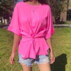 Neon Color Two-way T-shirt