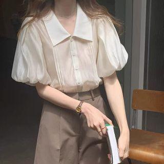 Short-sleeve Blouse / Dress Shorts / Set