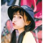 Embroidered Lettering Double Sided Bucket Hat
