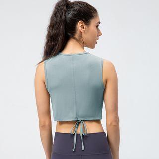 Tie-strap Sports Tank Top