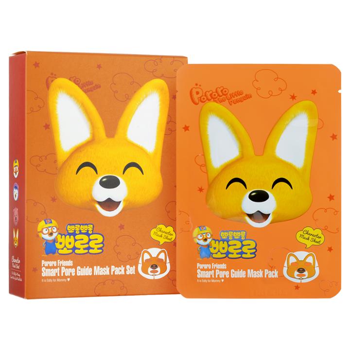 Pororo - Smart Pore Guide Mask Pack Set 10 Sheets