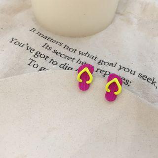 Miniature Flip-flops Earring