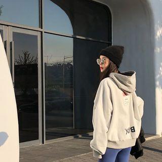 Hooded Fleece-lined Sweatshirt