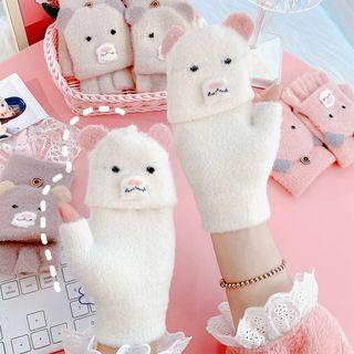 Animal Convertible Fingerless Gloves