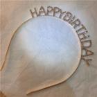 Birthday Lettering Rhinestone Party Headband