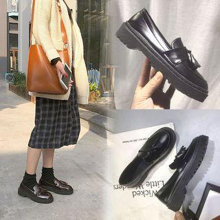 Platform Tasseled Loafers