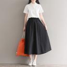 Set: Short-sleeve/long-sleeve/dolman-sleeve Shirt + Skirt