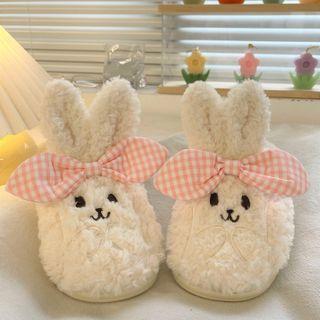 Fleece Rabbit Slippers