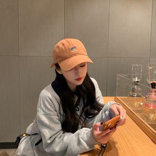 Plane Embroidered Cap