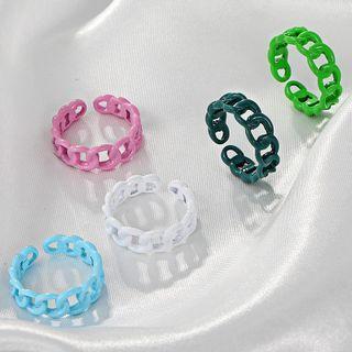 Link Hoop Open Ring