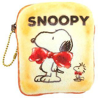 Snoopy Bread Shaped Mini Pouch (ribbon)