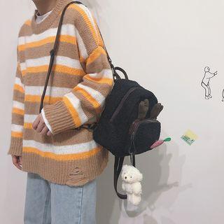 Chenille Double Shoulder Bag