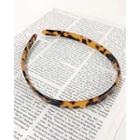 Leopard Cellulose Hair Band