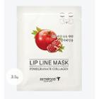 Skinfood - Pomegranate Collagen Lip Line Mask 1pair