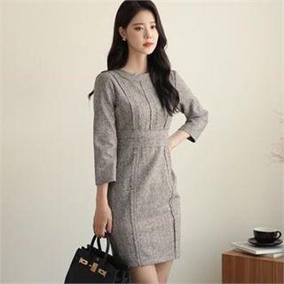 Tall Size 3/4-sleeve Dress