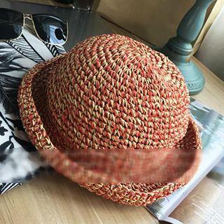 Straw Bucket Hat