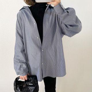 Striped Shirt Stripes - Dark Gray - One Size