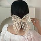 Lace Bow Hair Clip / Scrunchie
