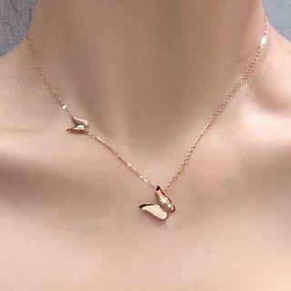 Stainless Steel Butterfly Choker