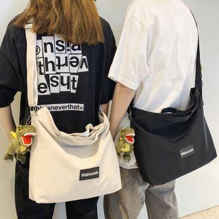 Lettering Crossbody Bag / Charm / Set
