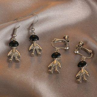 Robot Dangle Earring / Clip-on Earring