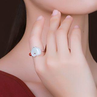 Chinese Style Ring Silver - One Size