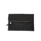 Fold-over Zip Clutch
