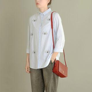 Animal Embroidery Shirt
