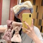 Bow Coral Fleece Head Band