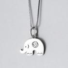 S925 Sterling Silver Elephant Pendant As Shown In Figure - Pendant - One Size