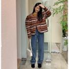 Puff-sleeve Two-way Quilted Jacket
