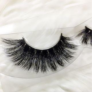 False Eyelashes (25 Mm)  - One Size