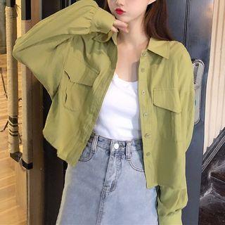 Long-sleeve Cargo Shirt / Tank Top