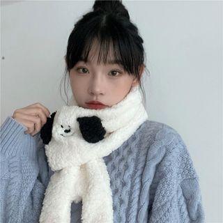 Dog Chenille Scarf