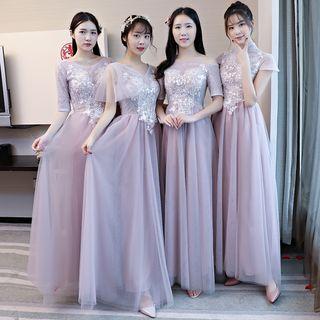 A-line Maxi Wedding Dress