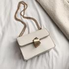 Faux Leather Crosebody Bag