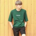 Fast Speed Printed Over-fit T-shirt