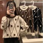 Round-neck Sweater Top