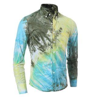 Tie-dye Long-sleeve Shirt