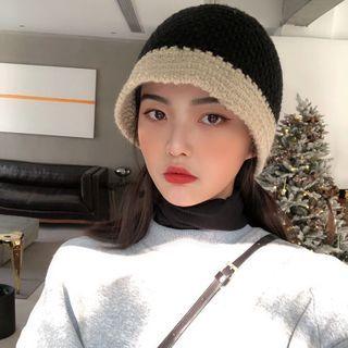 Panel Knit Bucket Hat