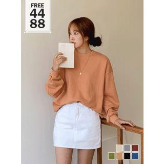 Colored Loose-fit Pullover