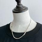 Titanium Steel Necklace 1 Pc - Silver - One Size