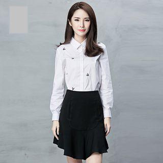 Scorpion Embroidered Shirt