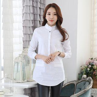Frilled Long Shirt