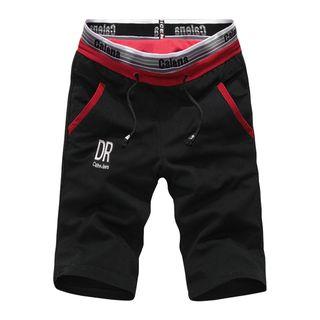 Lettering Sports Shorts