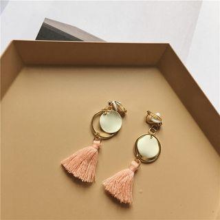 Tasseled Earring/ Clip-on Earring