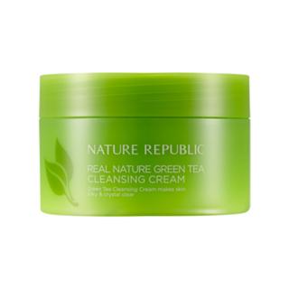 Nature Republic - Real Nature Green Tea Cleansing Cream 200ml
