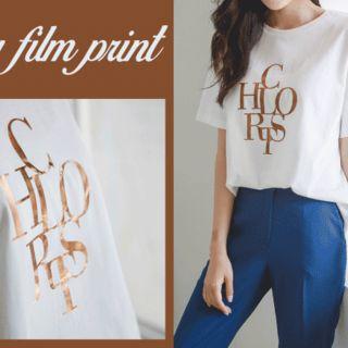 L Me-lettering Loose-fit T-shirt