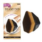 Lucky Trendy - Diamond Foundation Brush 1 Pc - Black