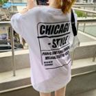 Letter-patch Oversized T-shirt